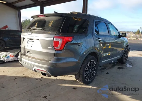 2016 Ford Explorer Platinum from USA, damaged, VIN 1FM5K8HT9GGA56786